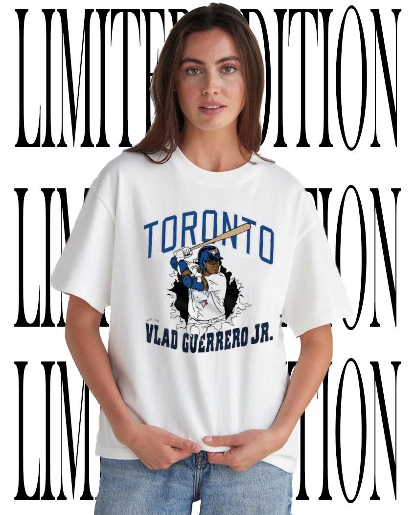 Toronto Blue Jays Vlad Guerrero Jr. Baseball Break Through shirt Unisex T-shirt, Sweatshirt, Hoodie, Long Sleeve Tee - T-Shirt, Sweatshirt, Hoodie