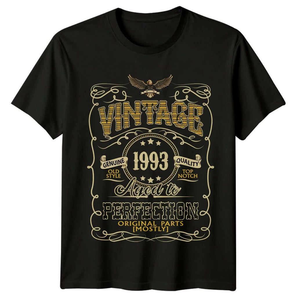 Vintage 1993 Mens T-Shirt 33rd Birthday Gift Original Parts Tee Unisex T-shirt, Sweatshirt, Hoodie, Long Sleeve Tee - T-Shirt, Sweatshirt, Hoodie