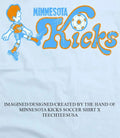 Minnesota Kicks Soccer shirt Unisex T-shirt, Sweatshirt, Hoodie, Long Sleeve Tee - T-Shirt, Sweatshirt, Hoodie