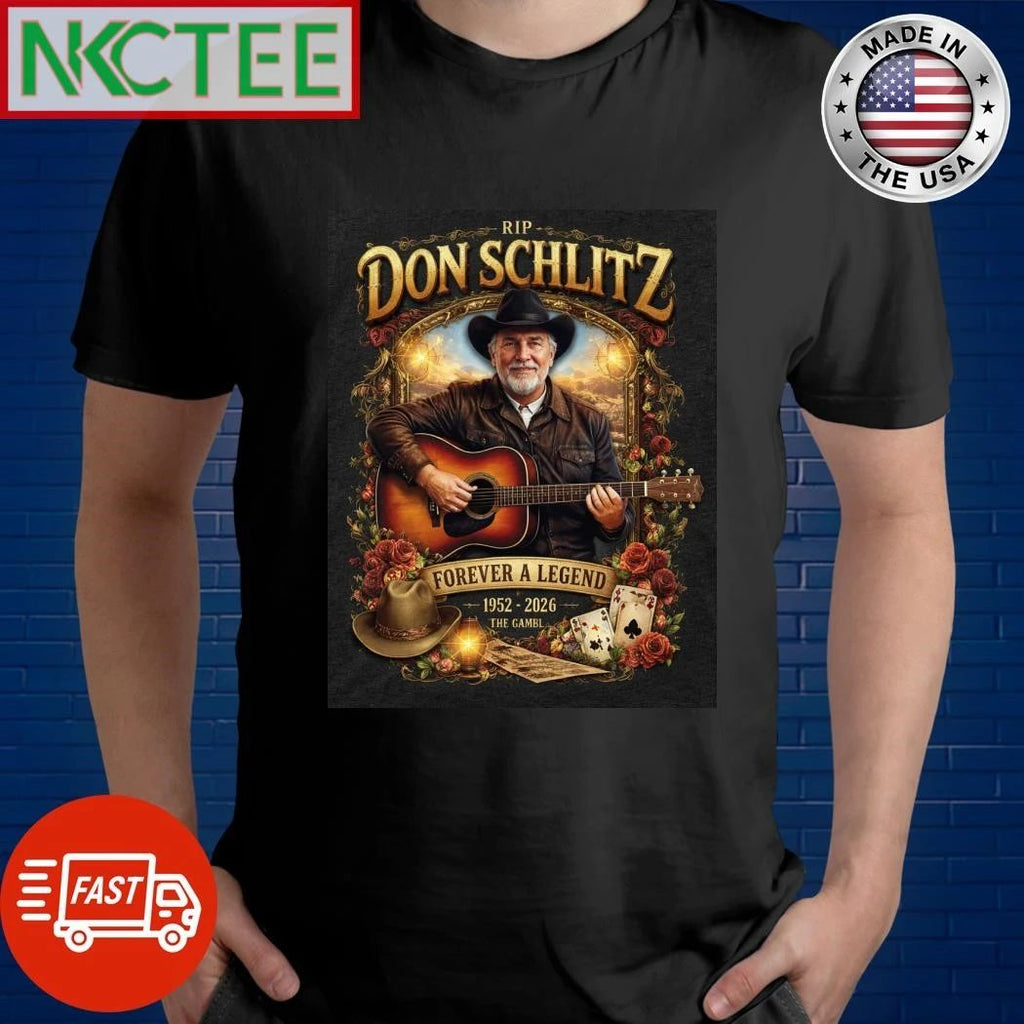 RIP Don Schlitz Forever a legend 152 2026 shirt Unisex T-shirt, Sweatshirt, Hoodie, Long Sleeve Tee - T-Shirt, Sweatshirt, Hoodie