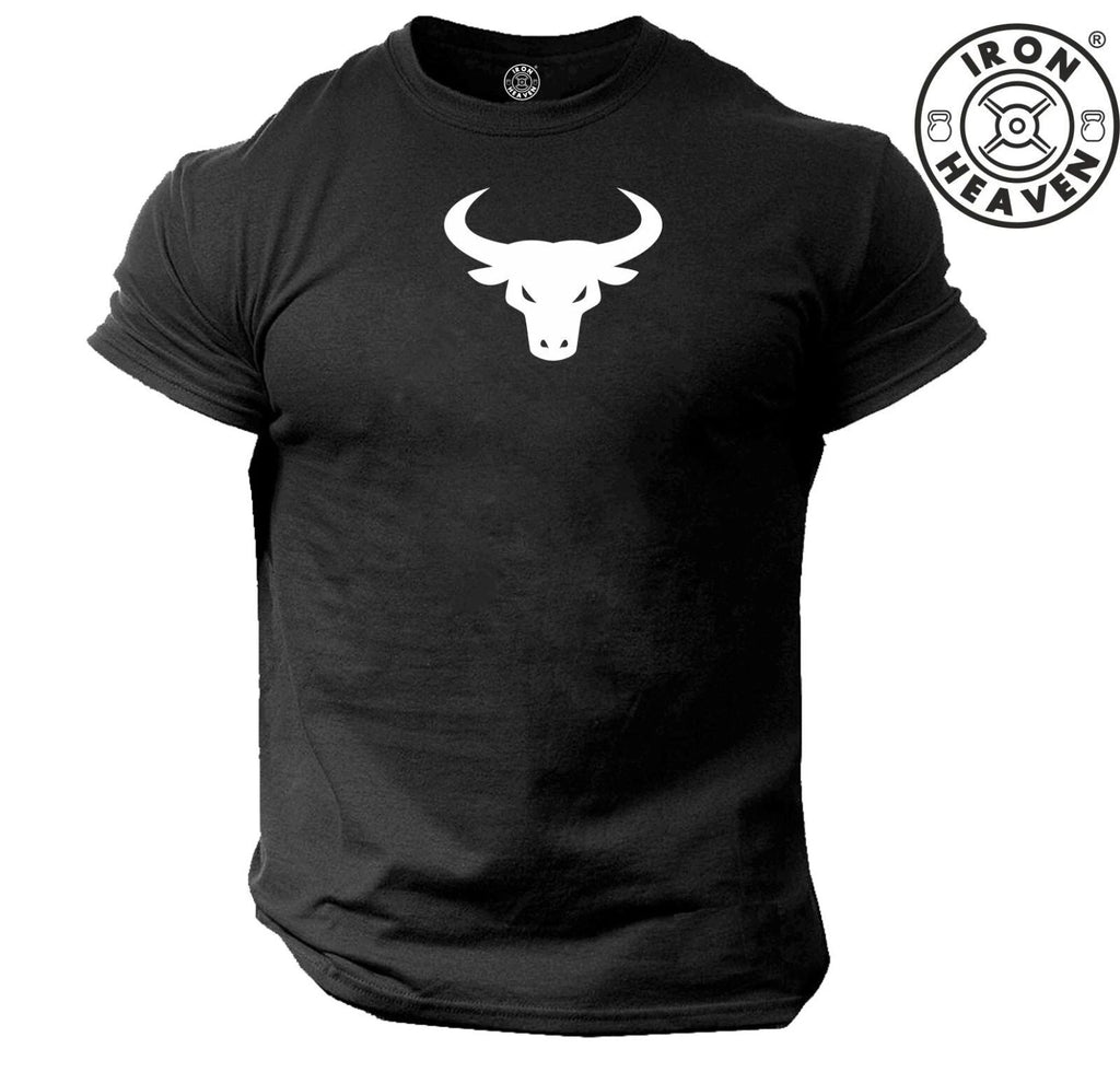 Bull T Shirt Gym Clothing Bodybuilding Training Workout Exercise Boxing MMA Top Unisex T-shirt, Sweatshirt, Hoodie, Long Sleeve Tee - T-Shirt, Sweatshirt, Hoodie