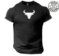Bull T Shirt Gym Clothing Bodybuilding Training Workout Exercise Boxing MMA Top Unisex T-shirt, Sweatshirt, Hoodie, Long Sleeve Tee - T-Shirt, Sweatshirt, Hoodie