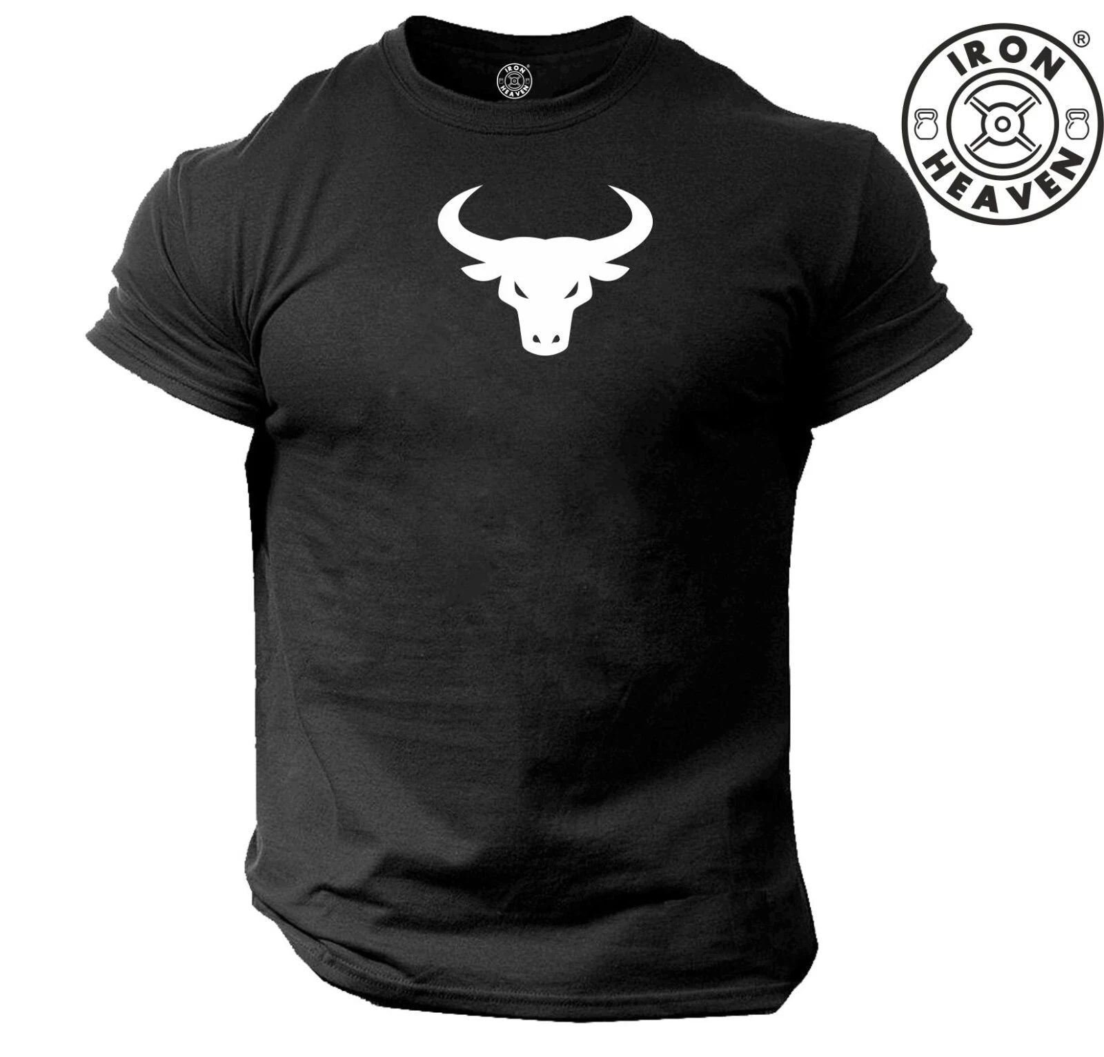 Bull T Shirt Gym Clothing Bodybuilding Training Workout Exercise Boxing MMA Top Unisex T-shirt, Sweatshirt, Hoodie, Long Sleeve Tee - T-Shirt, Sweatshirt, Hoodie