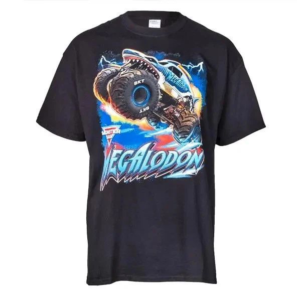 2025 Monster Jam Megalodon T-Shirt  Unisex Graphic Tee for Racing & Monster Tru Unisex T-shirt, Sweatshirt, Hoodie, Long Sleeve Tee - T-Shirt, Sweatshirt, Hoodie
