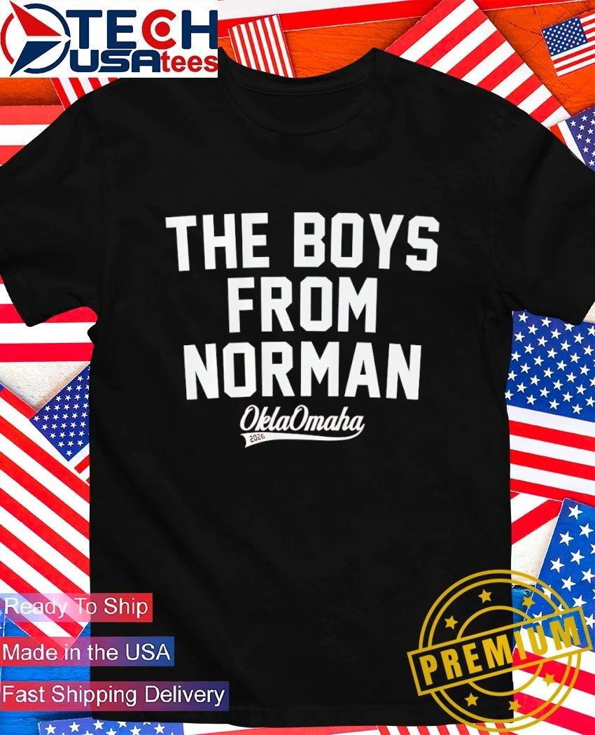Oklahoma Sooners Baseball The Boys from Norman 2026 shirt Unisex T-shirt, Sweatshirt, Hoodie, Long Sleeve Tee - T-Shirt, Sweatshirt, Hoodie