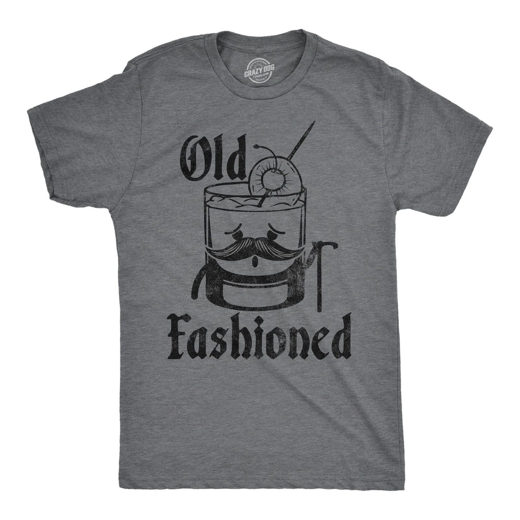Mens Funny T Shirts Old Fashioned Sarcastic Liquor Graphic Novelty Tee for Men Unisex T-shirt, Sweatshirt, Hoodie, Long Sleeve Tee - T-Shirt, Sweatshirt, Hoodie