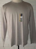 Men's Athletic Works Tan Long Sleeve Crew T-Shirt Top Sizes S, M, L, XL,2X Unisex T-shirt, Sweatshirt, Hoodie, Long Sleeve Tee - T-Shirt, Sweatshirt, Hoodie