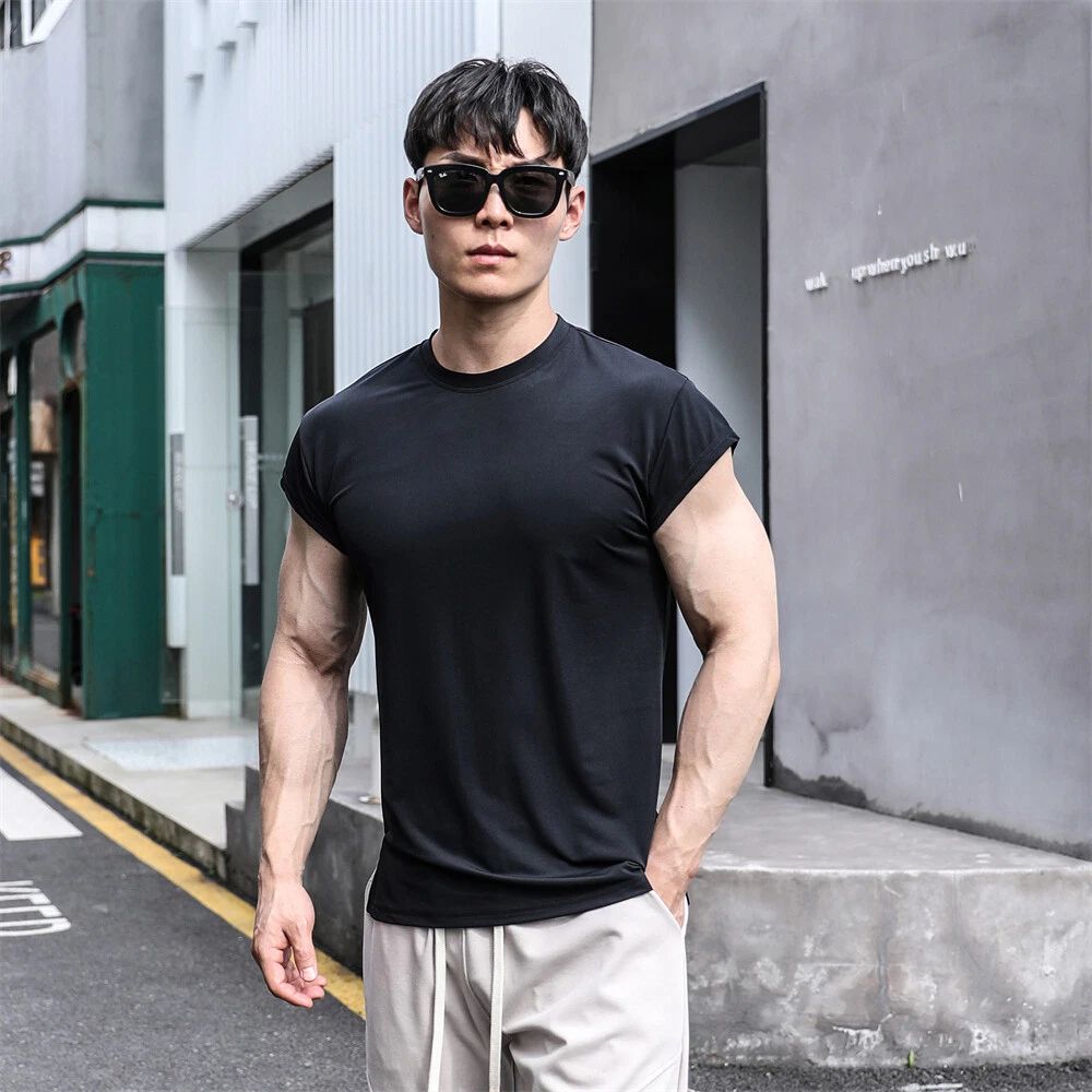 Men's Short Sleeve T-Shirt Classic Casual Slim Round Neck Shirts Unisex T-shirt, Sweatshirt, Hoodie, Long Sleeve Tee - T-Shirt, Sweatshirt, Hoodie