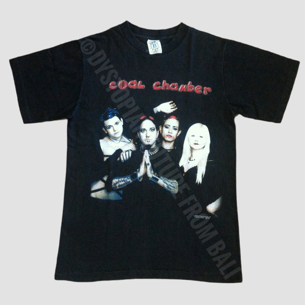 Vintage 1999 Coal Chamber - Chamber Music Band T-shirt Unisex T-shirt, Sweatshirt, Hoodie, Long Sleeve Tee - T-Shirt, Sweatshirt, Hoodie