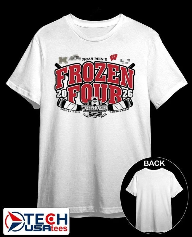 Wisconsin Badgers Ice Hockey 2026 Mens Frozen Four National Champs shirt by uwbookstore Unisex T-shirt, Sweatshirt, Hoodie, Long Sleeve Tee - T-Shirt, Sweatshirt, Hoodie