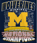 Michigan Wolverines 2026 NCAA Mens Basketball National Champions Its March shirt Unisex T-shirt, Sweatshirt, Hoodie, Long Sleeve Tee - T-Shirt, Sweatshirt, Hoodie