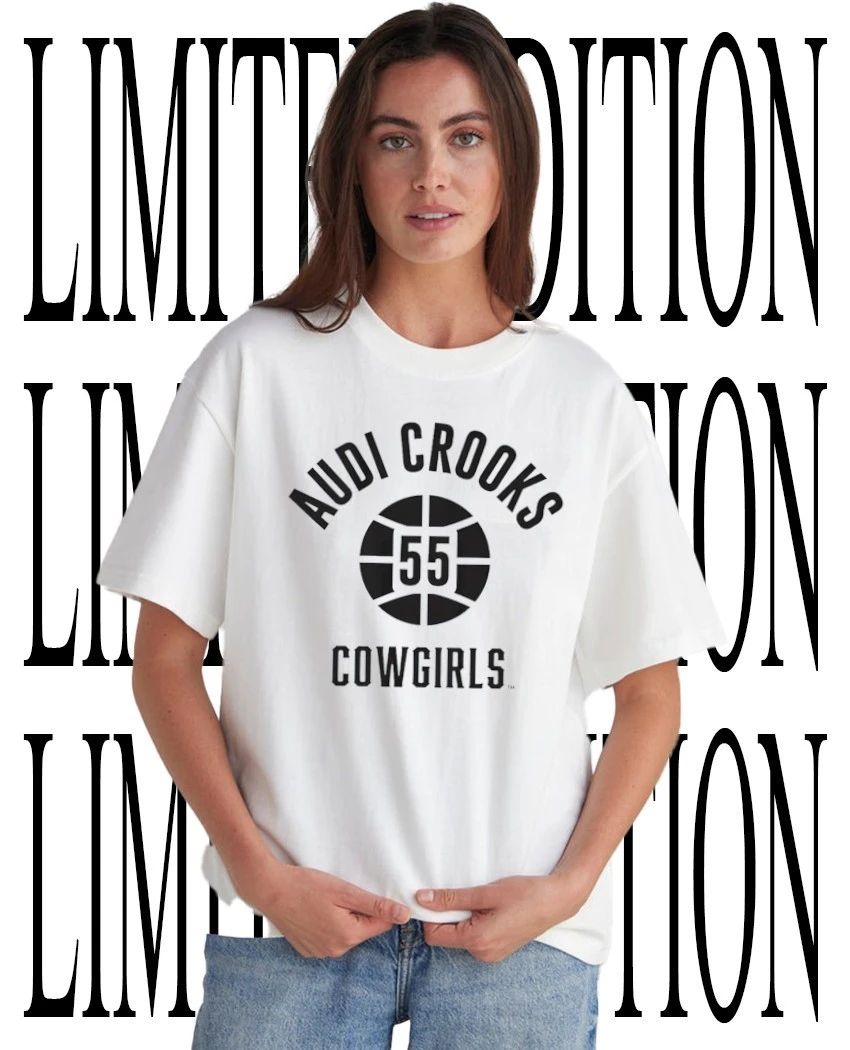 Audi Crooks #55 Oklahoma State Cowgirls Basketball shirt Unisex T-shirt, Sweatshirt, Hoodie, Long Sleeve Tee - T-Shirt, Sweatshirt, Hoodie