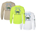 Salt Addiction Saltwater Blue Crab Fishing Long Sleeve T Shirt  Cotton Unisex T-shirt, Sweatshirt, Hoodie, Long Sleeve Tee - T-Shirt, Sweatshirt, Hoodie
