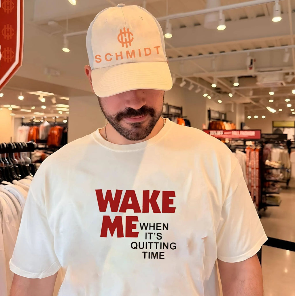 Wake Me when its quitting time shirt Unisex T-shirt, Sweatshirt, Hoodie, Long Sleeve Tee - T-Shirt, Sweatshirt, Hoodie