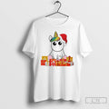 Classic Unicorn Santa Hat Gift Box Christmas White T Shirts Unisex T-shirt, Sweatshirt, Hoodie, Long Sleeve Tee - T-Shirt, Sweatshirt, Hoodie