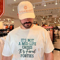 It Is Not a Mid-Life Crisis It Is Feral Forties shirt Unisex T-shirt, Sweatshirt, Hoodie, Long Sleeve Tee - T-Shirt, Sweatshirt, Hoodie