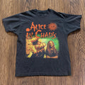 HOT! Vintage Alice In Chains Unisex Black Cotton T-shirt Size S-5XL Unisex T-shirt, Sweatshirt, Hoodie, Long Sleeve Tee - T-Shirt, Sweatshirt, Hoodie