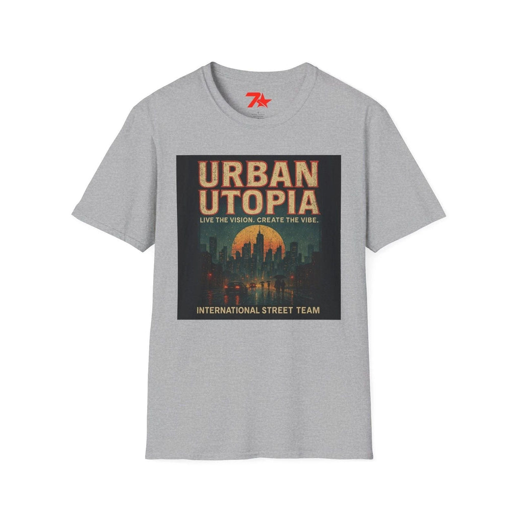 Urban Utopia Graphic Tee, Street wear Shirt, Create the Vibe Top, Unisex T-shirt, Sweatshirt, Hoodie, Long Sleeve Tee - T-Shirt, Sweatshirt, Hoodie