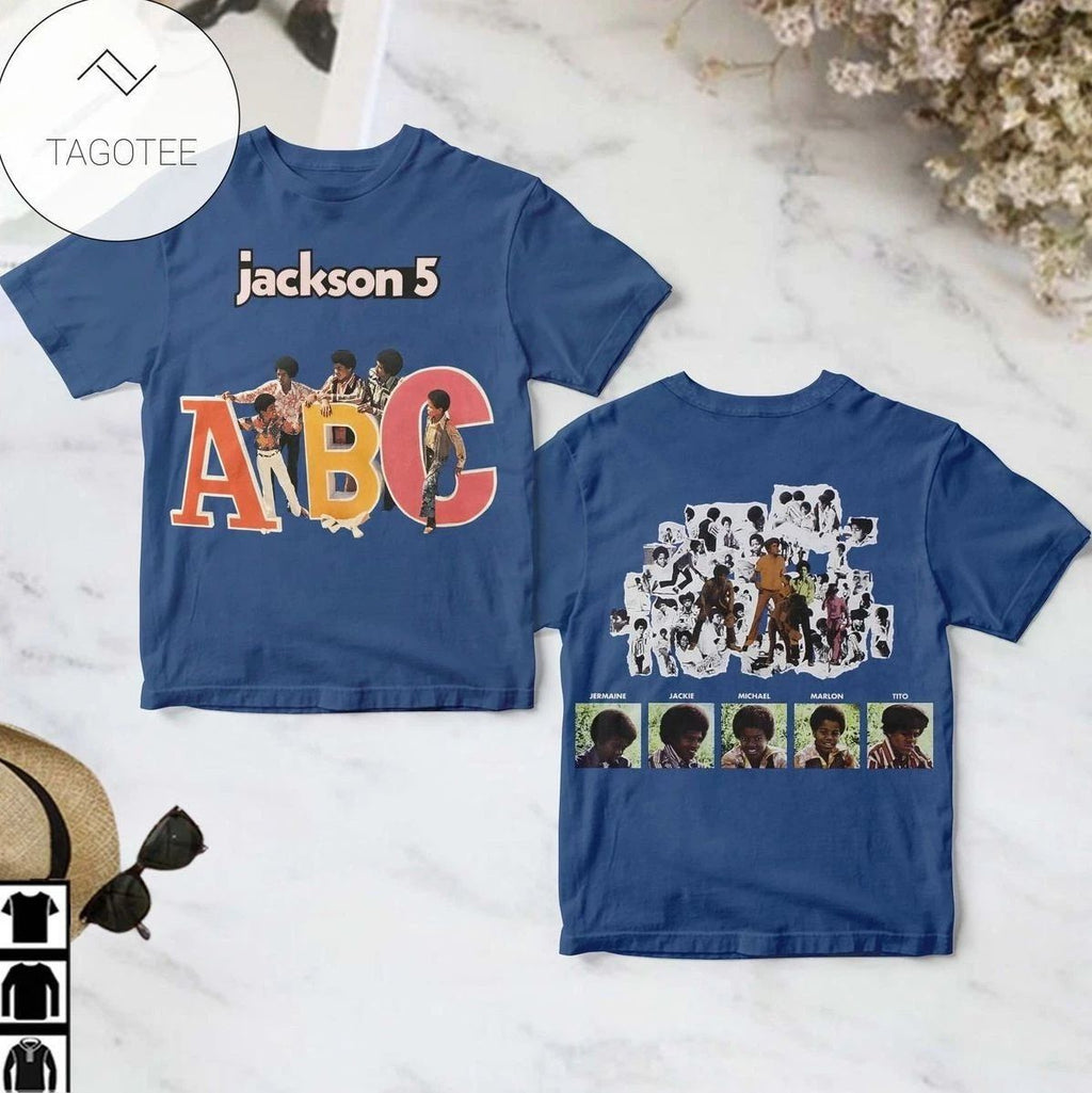 Abc Album By The Jackson 5 AOP T Shirt Unisex S-5XL Unisex T-shirt, Sweatshirt, Hoodie, Long Sleeve Tee - T-Shirt, Sweatshirt, Hoodie