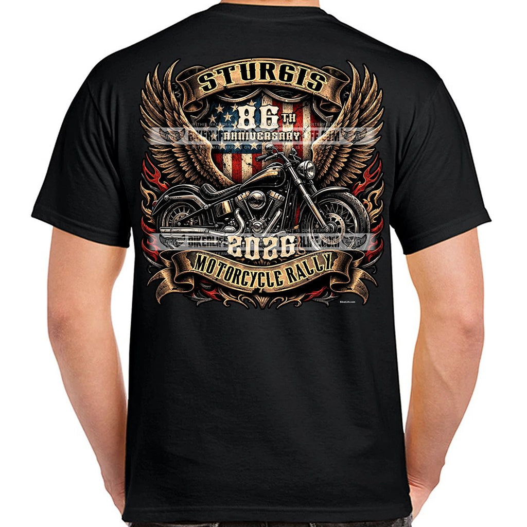 T-Shirt 2026 Sturgis Motorcycle Rally American Biker No Harley Unisex T-shirt, Sweatshirt, Hoodie, Long Sleeve Tee - T-Shirt, Sweatshirt, Hoodie