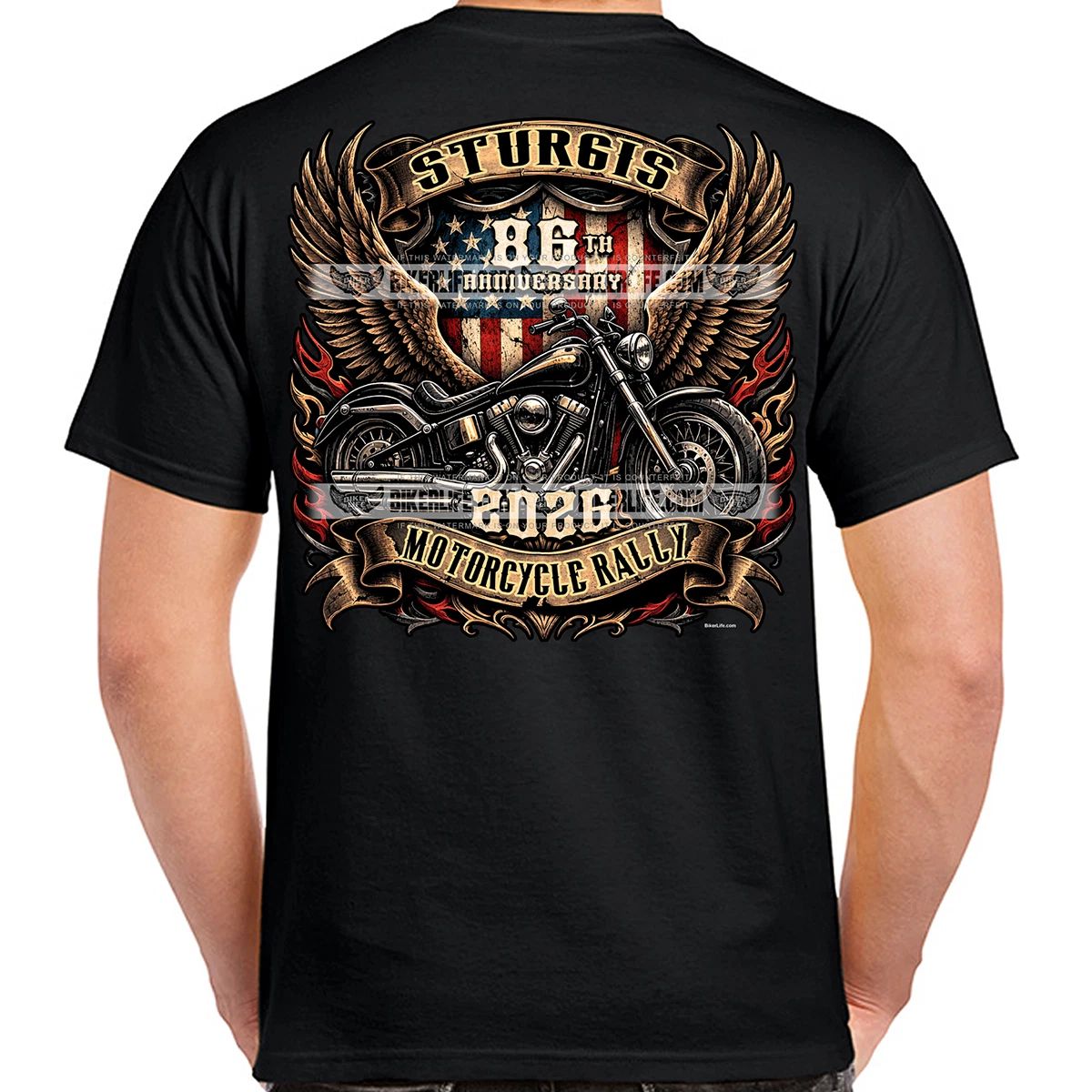 T-Shirt 2026 Sturgis Motorcycle Rally American Biker No Harley Unisex T-shirt, Sweatshirt, Hoodie, Long Sleeve Tee - T-Shirt, Sweatshirt, Hoodie