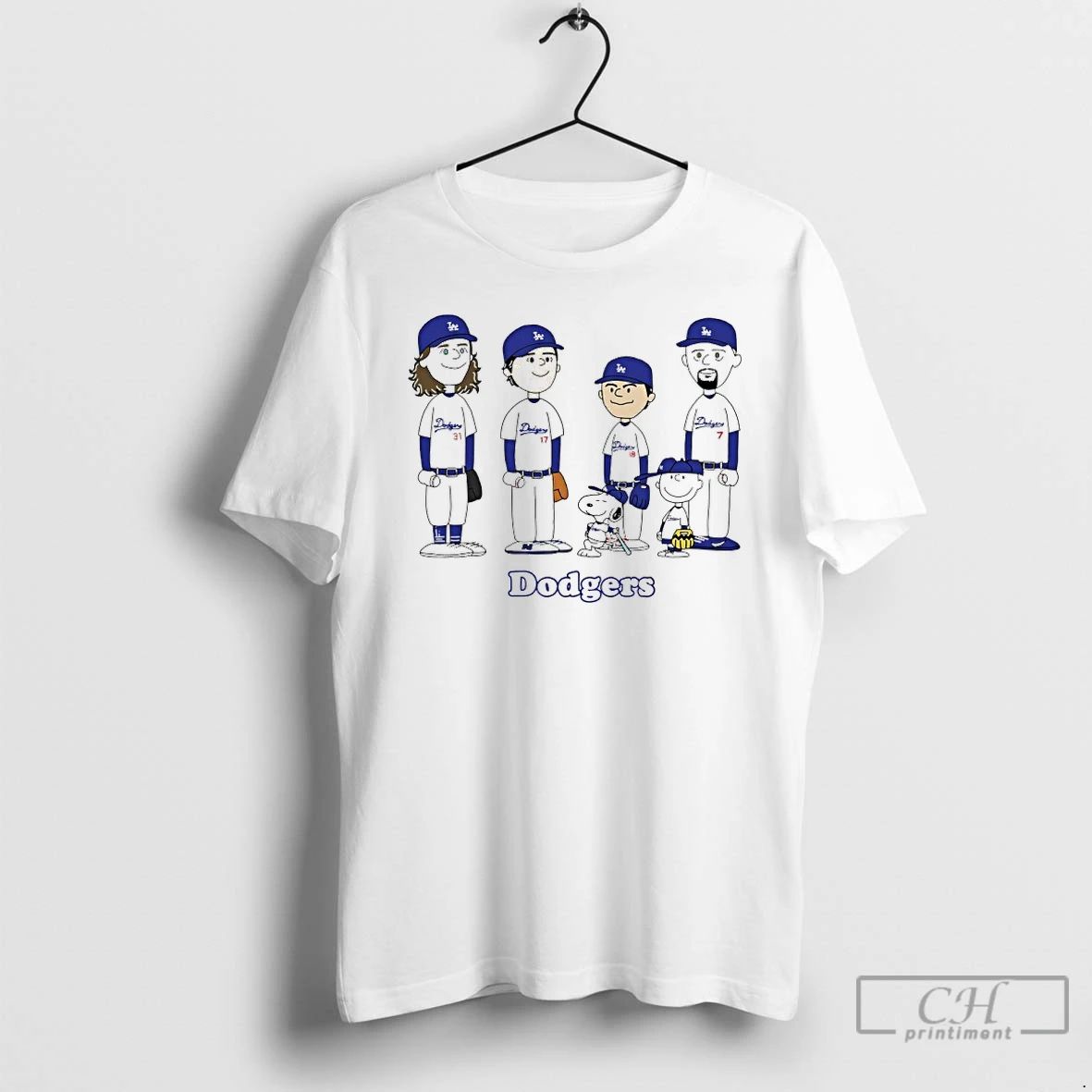Classic Peanuts X Los Angeles Dodgers 2025 Mlb Postseason T Shirts Unisex T-shirt, Sweatshirt, Hoodie, Long Sleeve Tee - T-Shirt, Sweatshirt, Hoodie