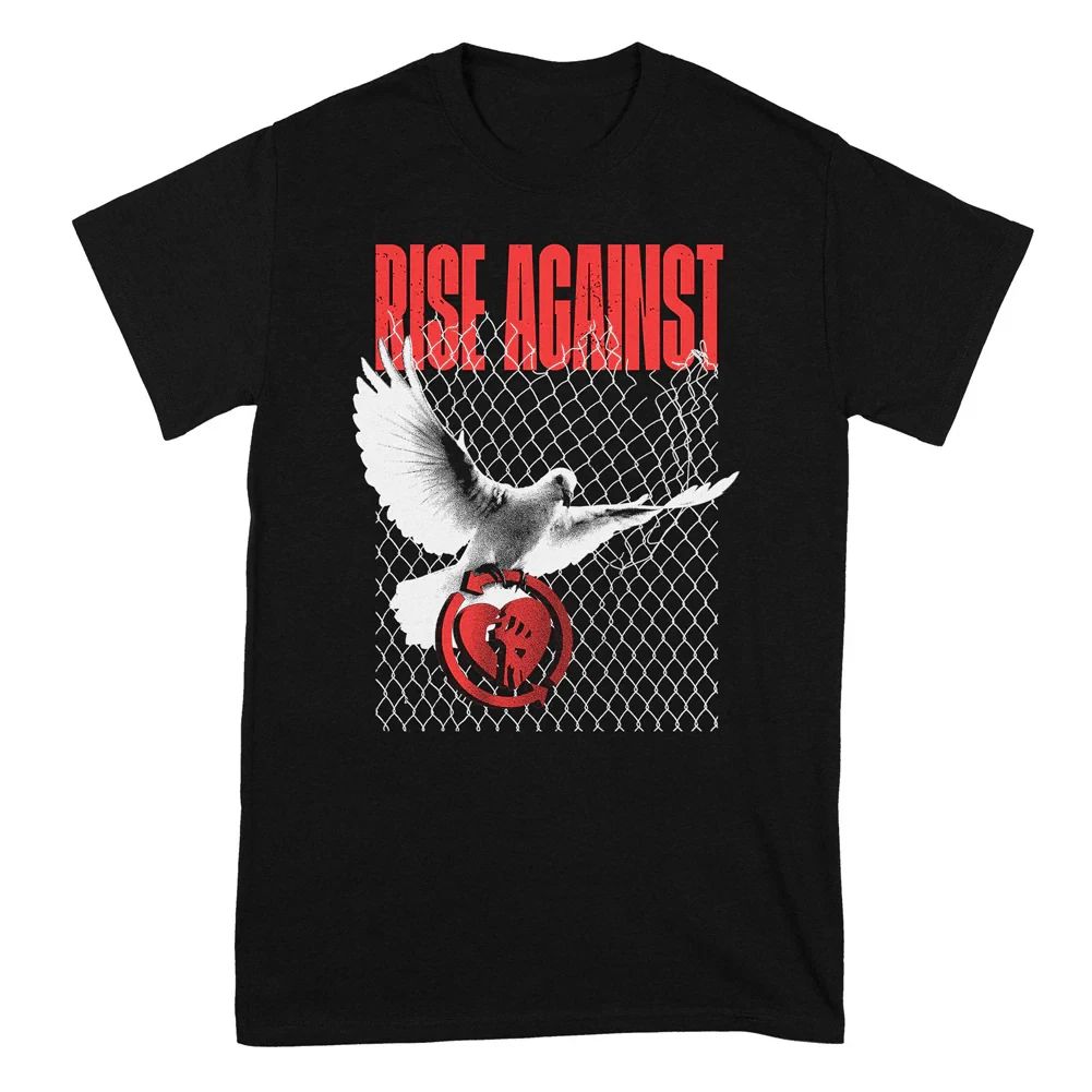 Rise Against Band Album Music Heavy Cotton Black T Shirt S-5XL Unisex TR945 Unisex T-shirt, Sweatshirt, Hoodie, Long Sleeve Tee - T-Shirt, Sweatshirt, Hoodie