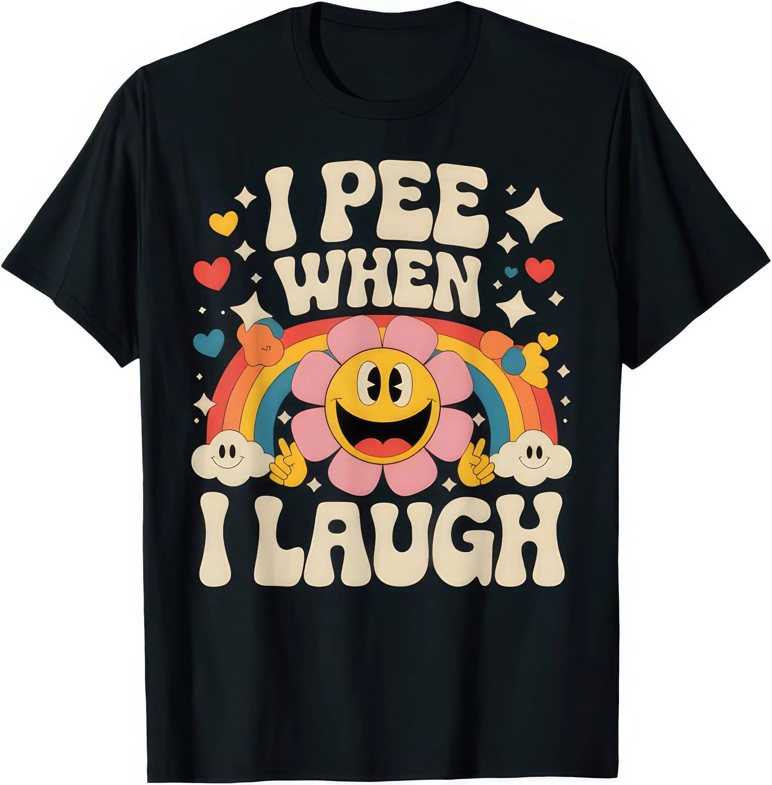 I Pee When I Laugh Funny Joke Humour T Shirt Unisex T-shirt, Sweatshirt, Hoodie, Long Sleeve Tee - T-Shirt, Sweatshirt, Hoodie