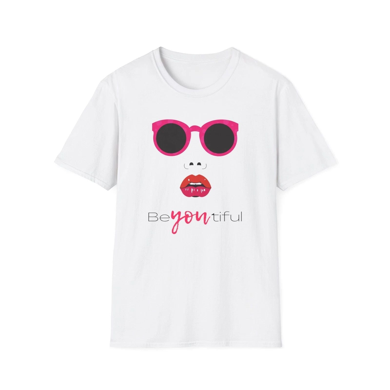 BeYOUtiful Face Graphic T-Shirt, Vacation Shirt, Summer Tshirt Unisex T-shirt, Sweatshirt, Hoodie, Long Sleeve Tee - T-Shirt, Sweatshirt, Hoodie