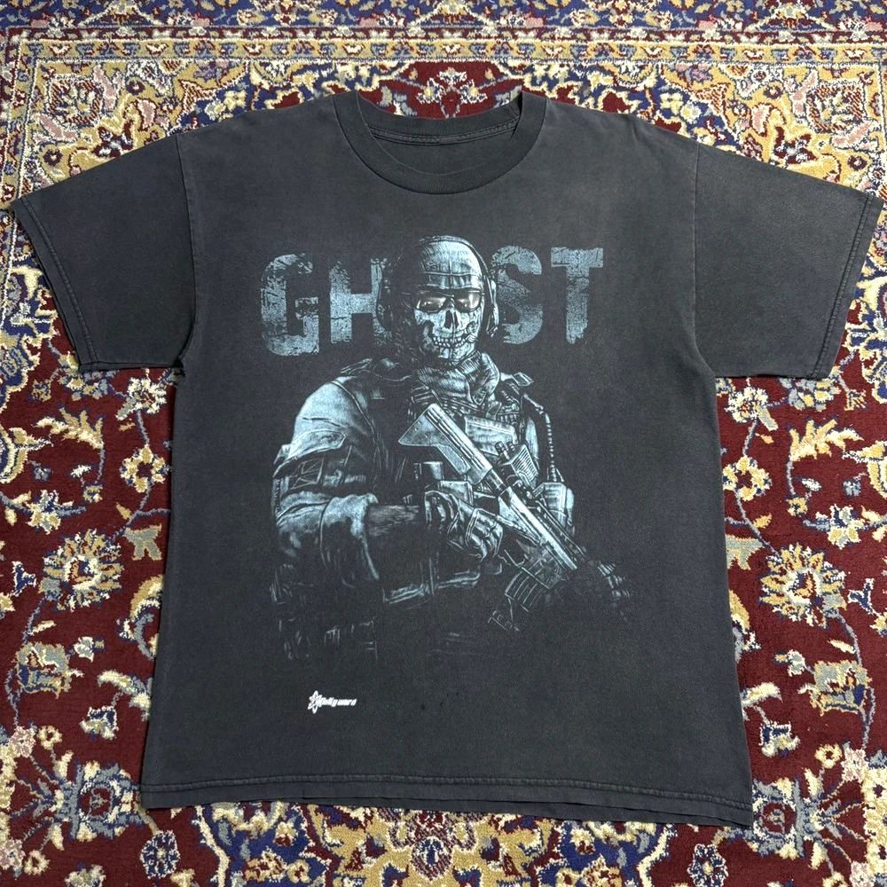 Call of Duty Modern Warfare 2 MW Ghost T-Shirt Video Game Promo Graphic Tee Unisex T-shirt, Sweatshirt, Hoodie, Long Sleeve Tee - T-Shirt, Sweatshirt, Hoodie