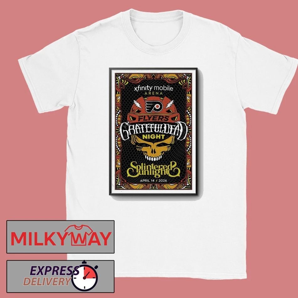 Poster Splintered Sunlight Xfinity Mobile Arena Apr 14 2026 shirt Unisex T-shirt, Sweatshirt, Hoodie, Long Sleeve Tee - T-Shirt, Sweatshirt, Hoodie