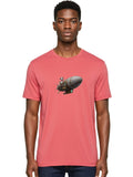 Skeleton-Airship Mens Graphic Tee, 100% Cotton, Casual Summer Wear Unisex T-shirt, Sweatshirt, Hoodie, Long Sleeve Tee - T-Shirt, Sweatshirt, Hoodie