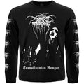 Dark Throne "Transilvanian Hunger"  Long Sleeve Black T-Shirt mayhem Darkthrone Unisex T-shirt, Sweatshirt, Hoodie, Long Sleeve Tee - T-Shirt, Sweatshirt, Hoodie