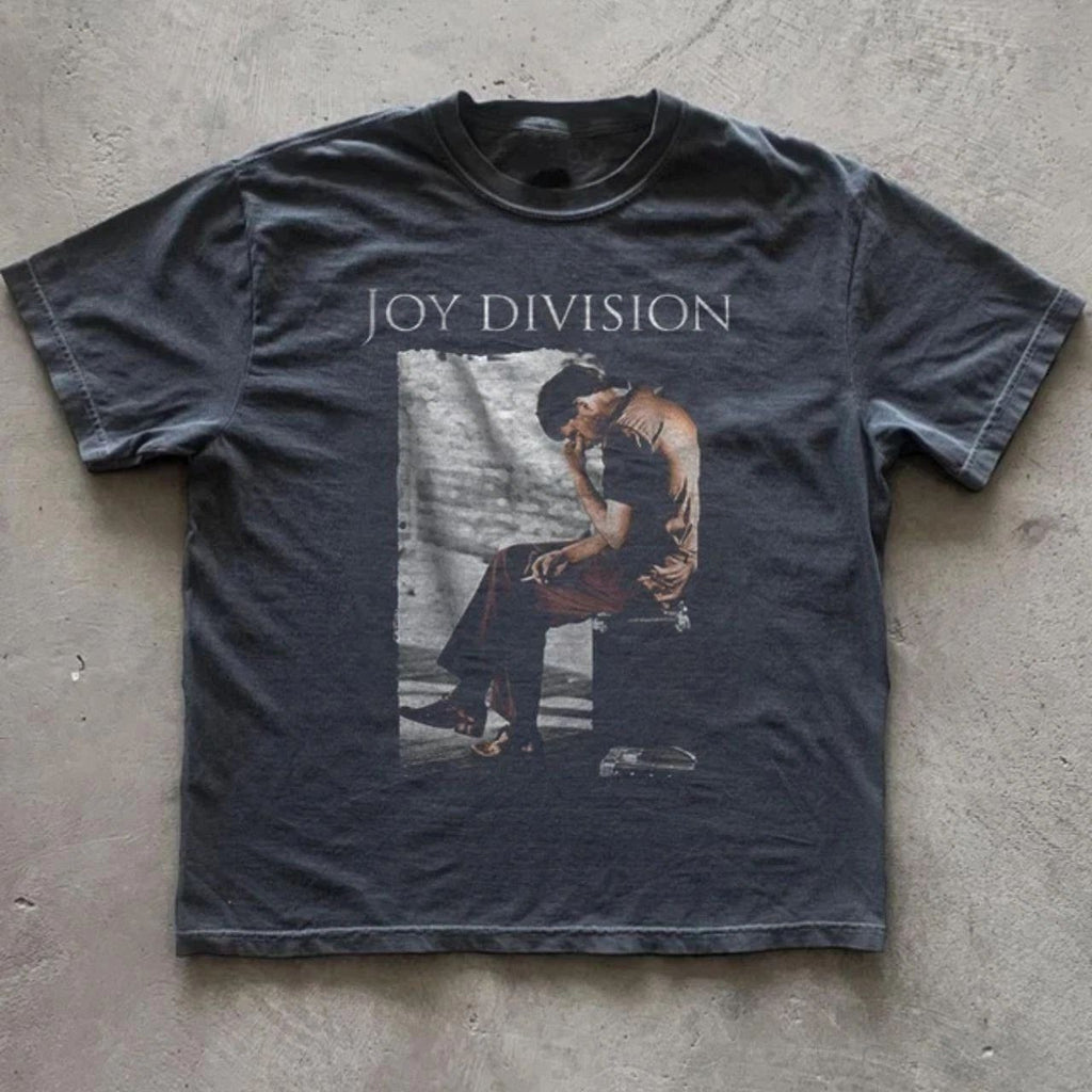 Joy Division - Ian Curtis Unisex Black Color Graphic Tee Unisex T-shirt, Sweatshirt, Hoodie, Long Sleeve Tee - T-Shirt, Sweatshirt, Hoodie