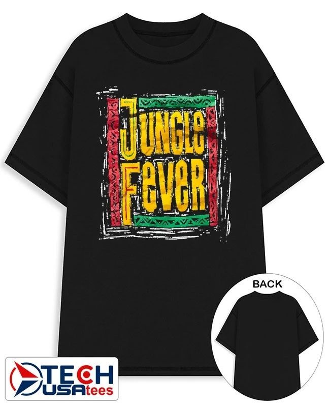 Jungle Fever African Symbols vintage shirt Unisex T-shirt, Sweatshirt, Hoodie, Long Sleeve Tee - T-Shirt, Sweatshirt, Hoodie