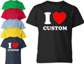 Personalised Fathers Day I Love Custom T-Shirt Gift Unisex Men Women Kids Unisex T-shirt, Sweatshirt, Hoodie, Long Sleeve Tee - T-Shirt, Sweatshirt, Hoodie