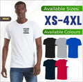 Personalised Custom Printed Uneek Olympic T-Shirt 100% Cotton Casual Tee T Shirt Unisex T-shirt, Sweatshirt, Hoodie, Long Sleeve Tee - T-Shirt, Sweatshirt, Hoodie