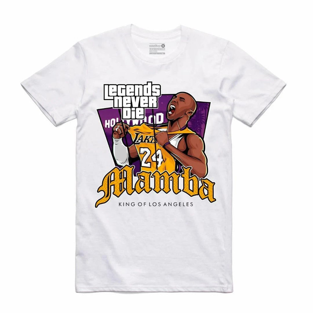 NEW Streetwear on Demand LEGEND KING OF LA Tee Shirt WHITE SM-3XL MADE IN USA Unisex T-shirt, Sweatshirt, Hoodie, Long Sleeve Tee - T-Shirt, Sweatshirt, Hoodie