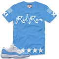 Carolina Blue 11 Redrum 23XI T-Shirt Unisex T-shirt, Sweatshirt, Hoodie, Long Sleeve Tee - T-Shirt, Sweatshirt, Hoodie