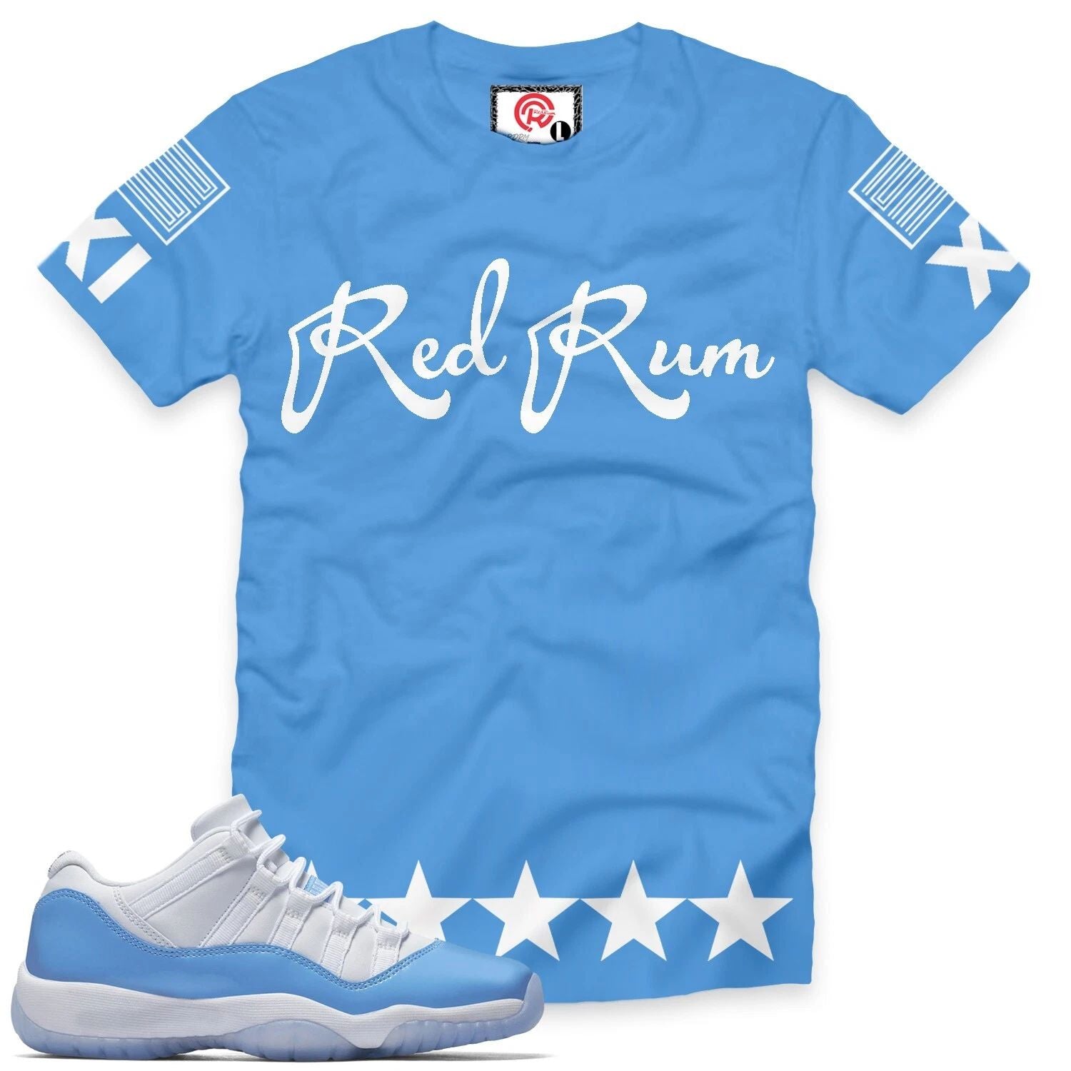 Carolina Blue 11 Redrum 23XI T-Shirt Unisex T-shirt, Sweatshirt, Hoodie, Long Sleeve Tee - T-Shirt, Sweatshirt, Hoodie