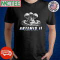 Artemis II Back on Earth Moon 2026 Mission Return shirt Unisex T-shirt, Sweatshirt, Hoodie, Long Sleeve Tee - T-Shirt, Sweatshirt, Hoodie