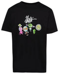 Ron English 'Street Art' Graphic Short Sleeve Collab T-Shirt Black Men's NEW Unisex T-shirt, Sweatshirt, Hoodie, Long Sleeve Tee - T-Shirt, Sweatshirt, Hoodie