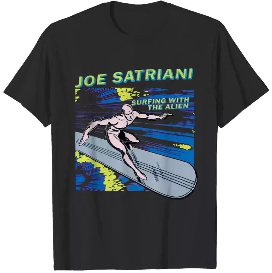 Joe Satriani Surfing T-Shirt Black Unisex Short Sleeve S-345XL - Free Shippin... Unisex T-shirt, Sweatshirt, Hoodie, Long Sleeve Tee - T-Shirt, Sweatshirt, Hoodie
