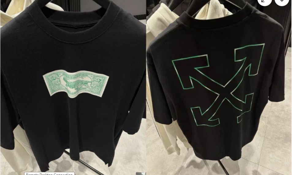 Off-White Money Graphic Arrows Logo Black Streetwear Tee S-5XL Unisex T-shirt, Sweatshirt, Hoodie, Long Sleeve Tee - T-Shirt, Sweatshirt, Hoodie
