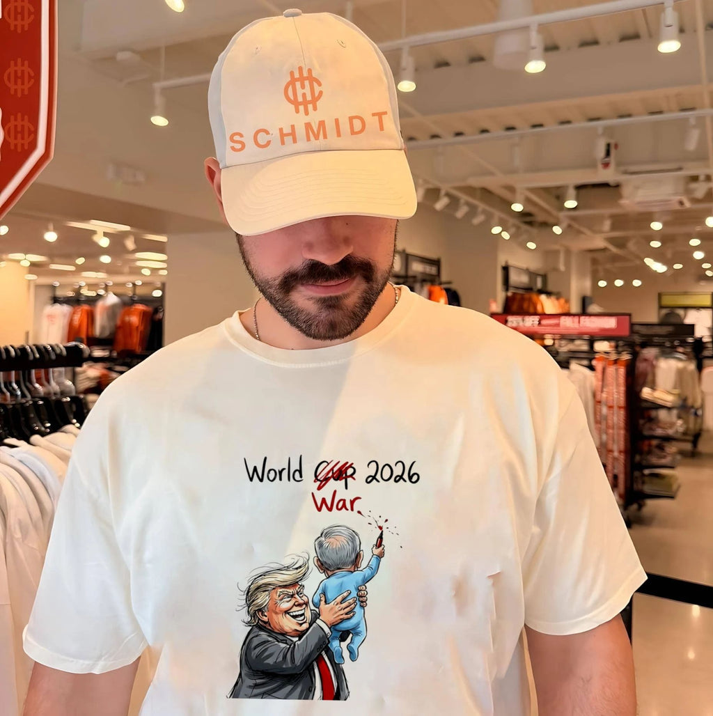 Trump World War 2026 not World Cup shirt Unisex T-shirt, Sweatshirt, Hoodie, Long Sleeve Tee - T-Shirt, Sweatshirt, Hoodie