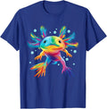 Cute Axolotl Colorful Axolotl Art Girls Boys Kids Women T-Shirt Unisex T-shirt, Sweatshirt, Hoodie, Long Sleeve Tee - T-Shirt, Sweatshirt, Hoodie