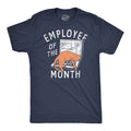 Mens Funny T Shirts Employee of The Month Sarcastic Office Tee for Men Unisex T-shirt, Sweatshirt, Hoodie, Long Sleeve Tee - T-Shirt, Sweatshirt, Hoodie