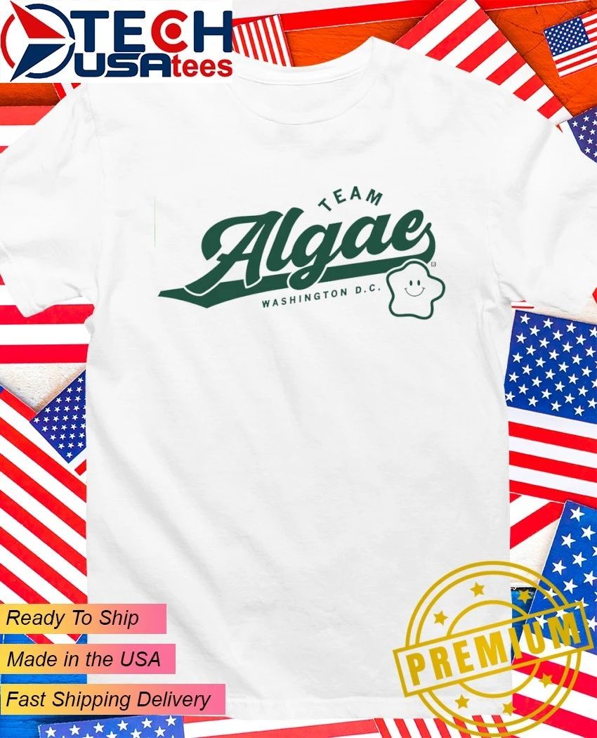 Team Algae Washington DC logo shirt Unisex T-shirt, Sweatshirt, Hoodie, Long Sleeve Tee - T-Shirt, Sweatshirt, Hoodie