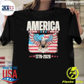 America 1776-2026 Patriotic Eagle USA 250th Anniversary Tee Shirt Unisex T-shirt, Sweatshirt, Hoodie, Long Sleeve Tee - T-Shirt, Sweatshirt, Hoodie