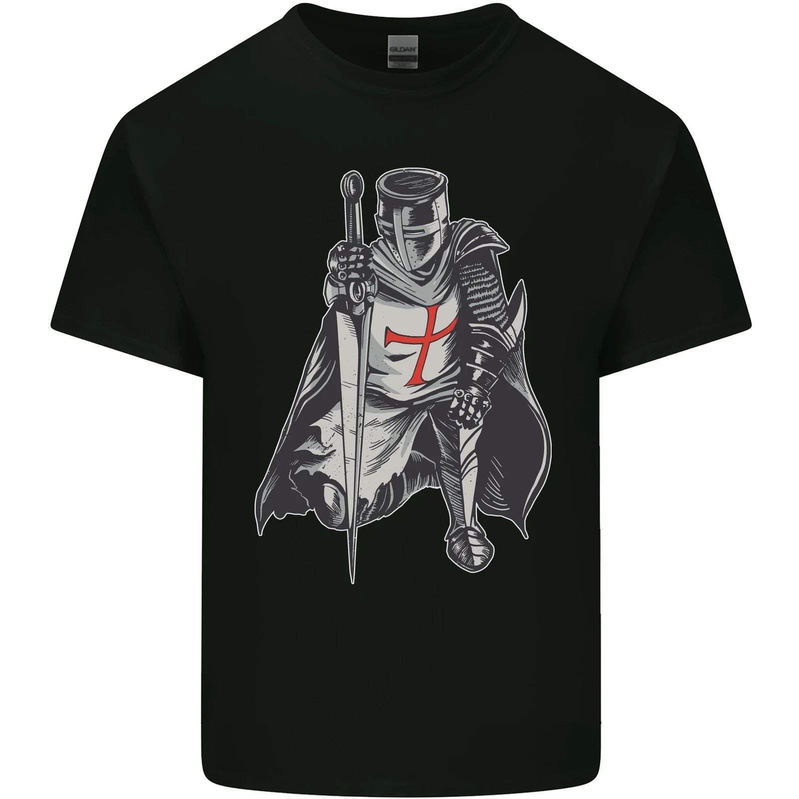 A Nights Templar St Georges Day England Mens Cotton T-Shirt Tee Top Unisex T-shirt, Sweatshirt, Hoodie, Long Sleeve Tee - T-Shirt, Sweatshirt, Hoodie